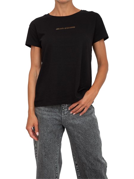 t shirt donna armani exchange nero xw000534af10359