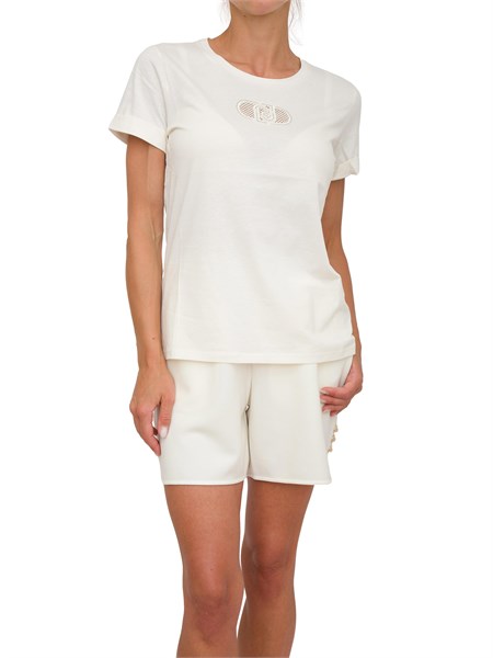 t shirt donna liu jo bianco ta5180js923