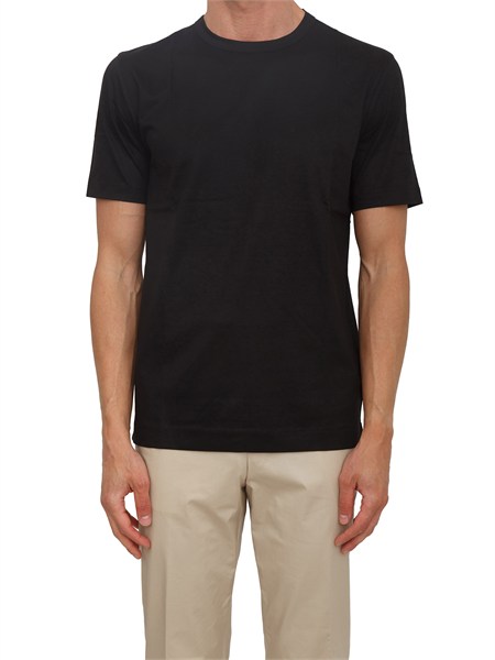 t shirt nera thompson boss uomo in cotone thompson5050513674