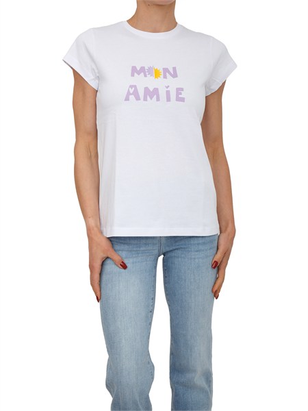 t shirt pagina iblues in cotone bianco stampa lettering iblpagina