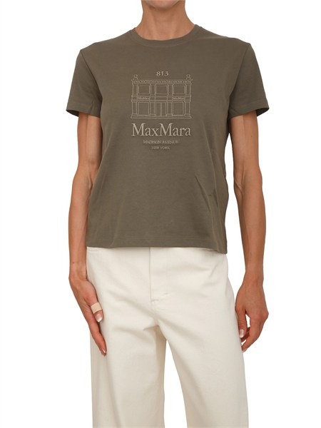 t shirt smmbella max mara s in cotone verde smmbella
