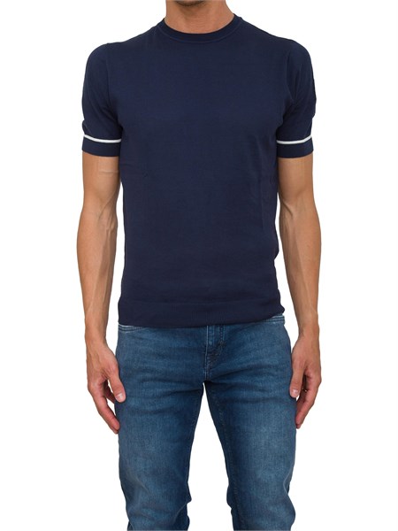 t shirt uomo antony morato blu mmsw01502ya100073