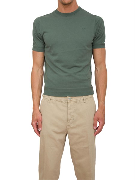 t shirt uomo antony morato verde mmsw01512ya200076