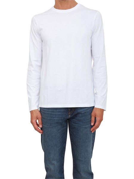 t shirt uomo armani exchange bianco 8nzm77zja5z