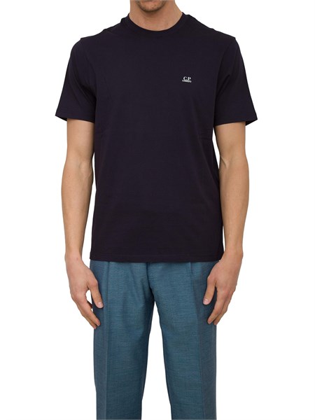 t shirt uomo cp company blu 18cmts030a005100w
