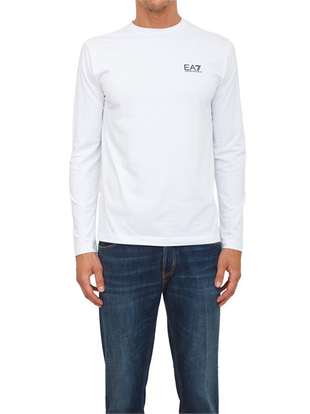 t shirt uomo ea7 emporio armani bianco 8npt28pjvqz