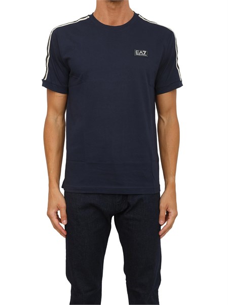t shirt uomo ea7 emporio armani blu 7m000956af10375