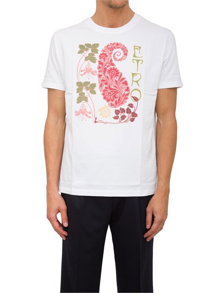t shirt uomo etro bianco mrma0002ak371
