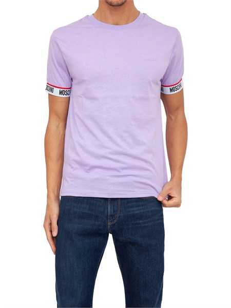 t shirt uomo moschino underwear lilla a19028101