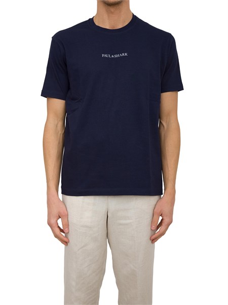 t shirt uomo paulandshark blu 25411088