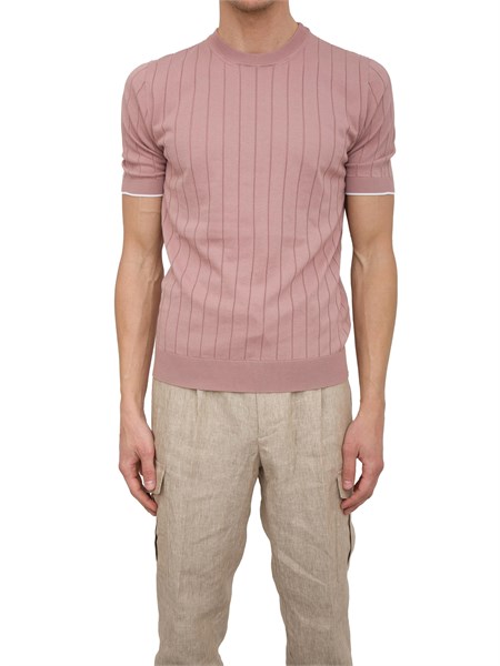 t shirt uomo peserico rosa r59006f12h9173