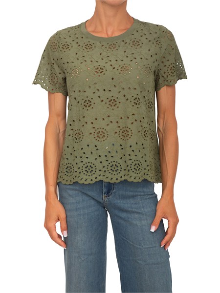 t shirt verde emmveletta di emme marella in cotone emmveletta