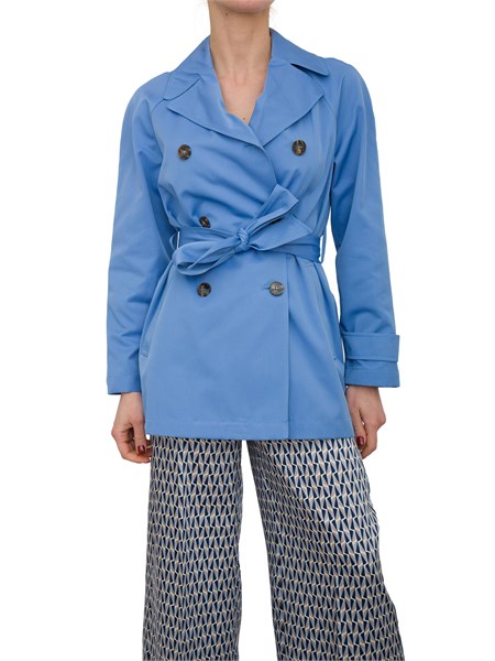 trench donna emme marella azzurro marais