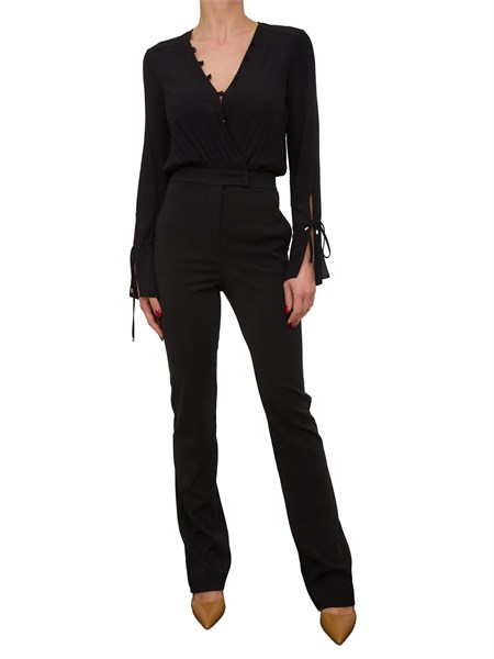 tuta donna patrizia pepe nero 8t0040a6f5k103