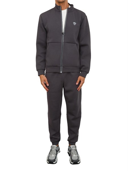 tuta sportiva uomo ea7 emporio armani grigio 8npv56pj4ez