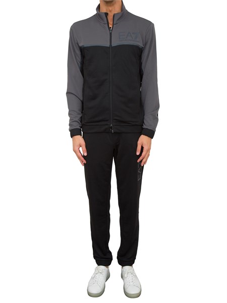 tuta sportiva uomo ea7 emporio armani nero 6dpv61pj16z