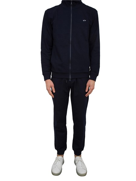 tuta sportiva uomo paulandshark blu c0p1236