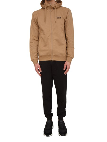 tuta uomo ea7 emporio armani in cotone bicolor 8npv63pjvrz
