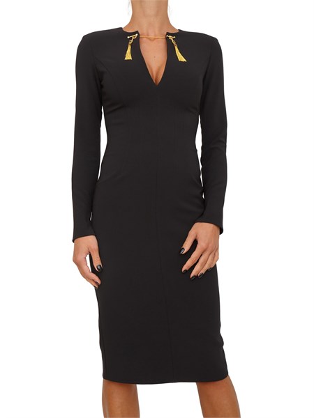 vestito donna elisabetta franchi nero ab80557e2