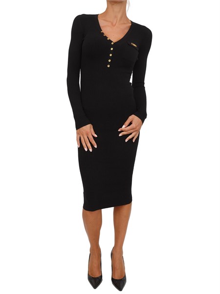 vestito donna elisabetta franchi nero am10b56e2