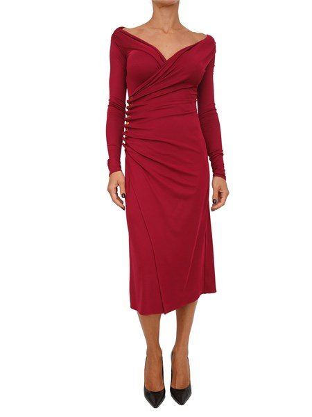 vestito donna elisabetta franchi rosso ab82257e2