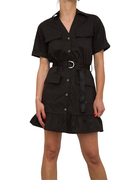 vestito donna liu jo nero ma4400t4433