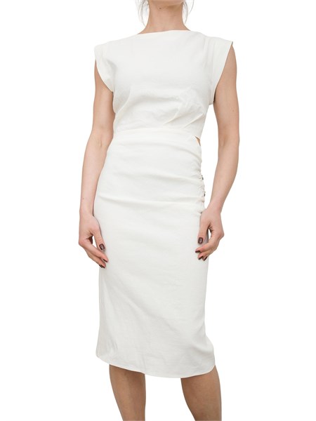 vestito donna pinko bianco cieloa0im