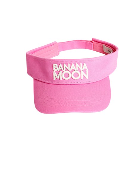 visiera banana moon in cotone fucsia maffinbasiccap