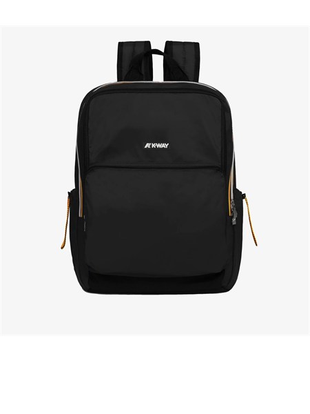 zaino unisex nero k way gizy con scomparto per laptop imbottito k4112xw