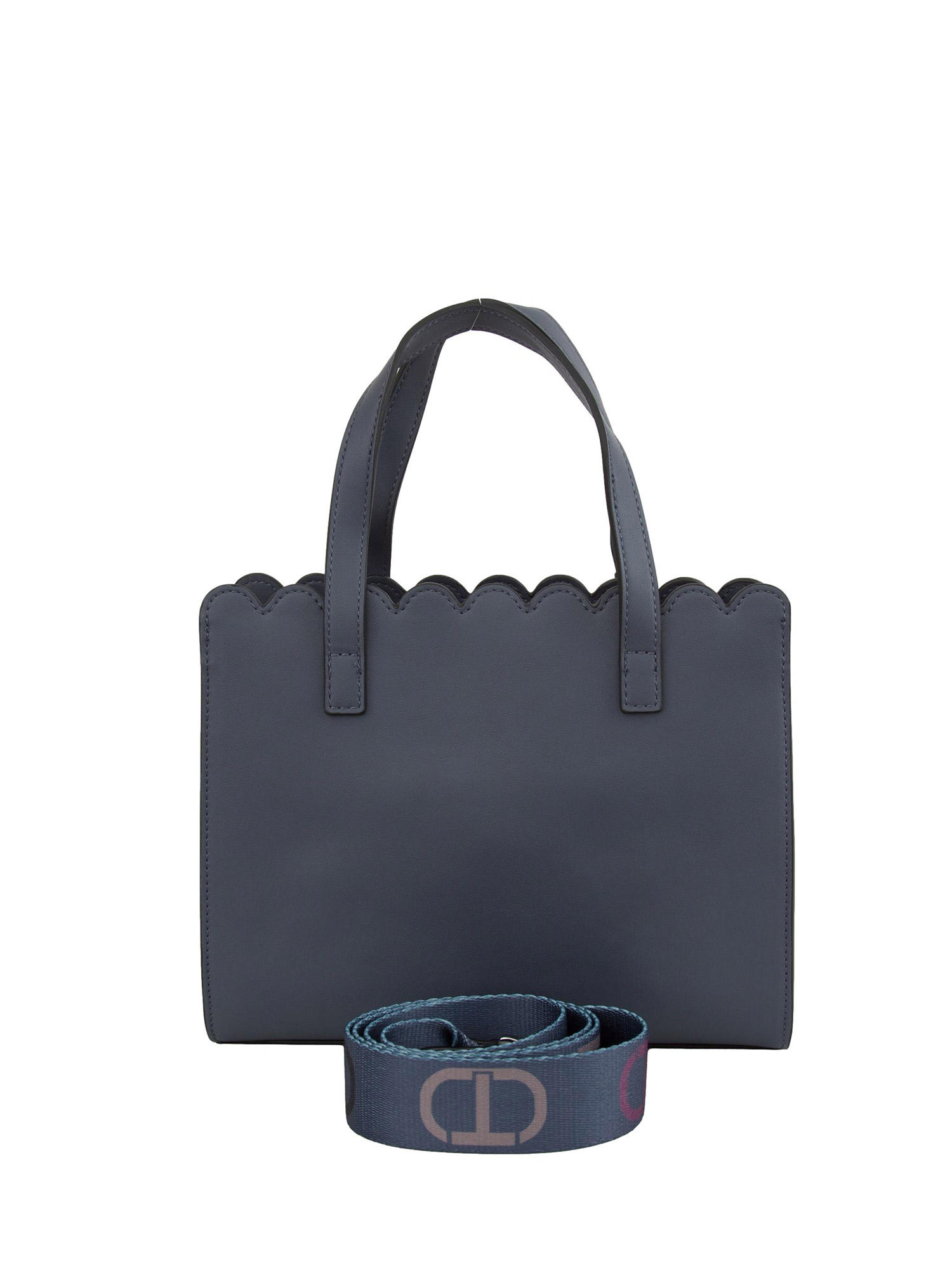 BORSA A SPALLA TWIN SET BLU Glamour Store