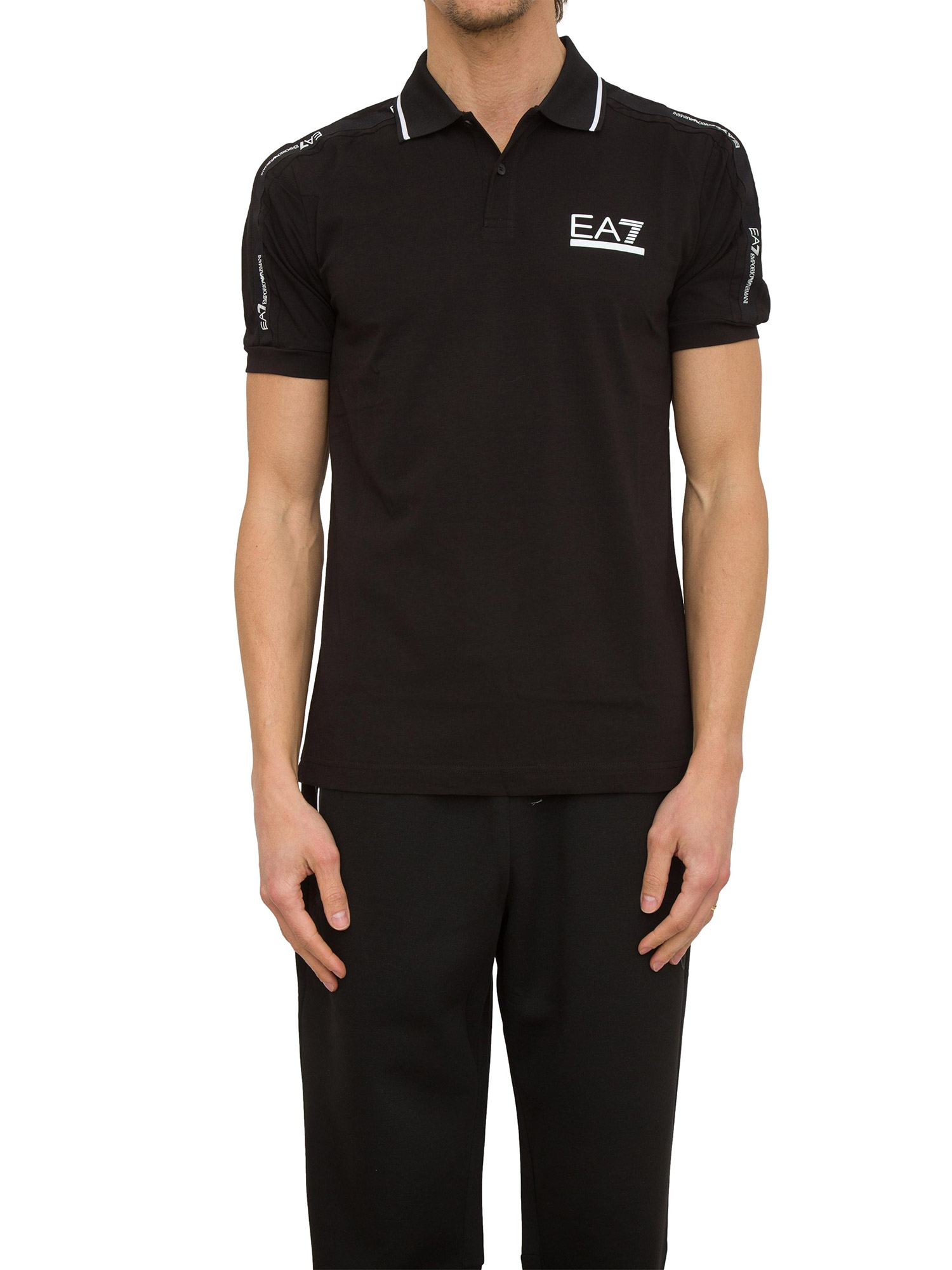 POLO EA7 EMPORIO ARMANI NERO Glamour Store