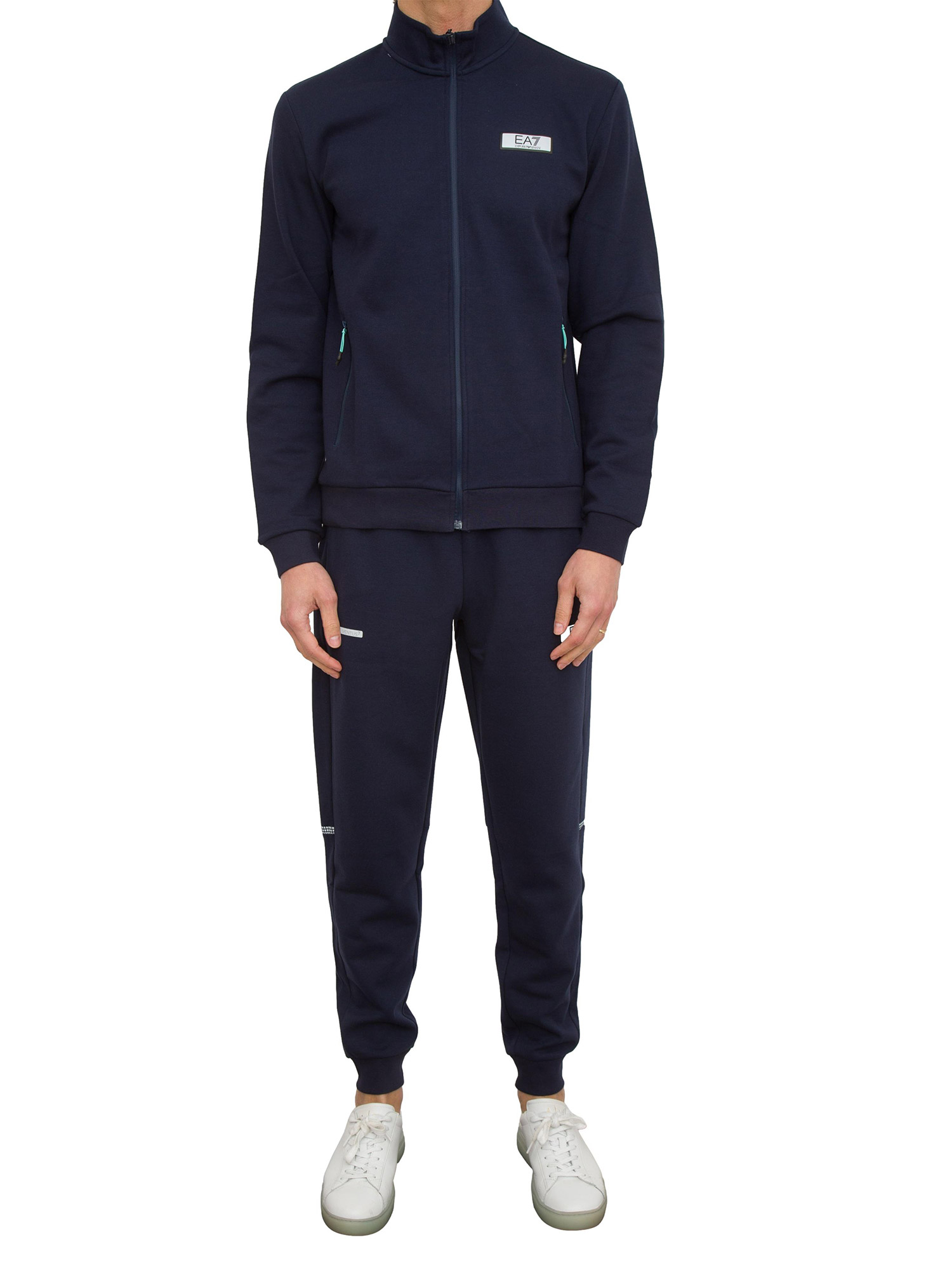 TUTA SPORTIVA EA7 EMPORIO ARMANI BLU Glamour Store