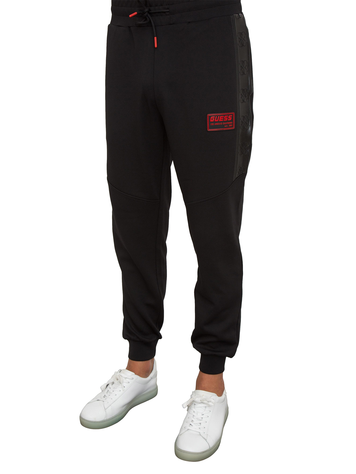 PANTALONE TUTA GUESS JEANS NERO Glamour Store