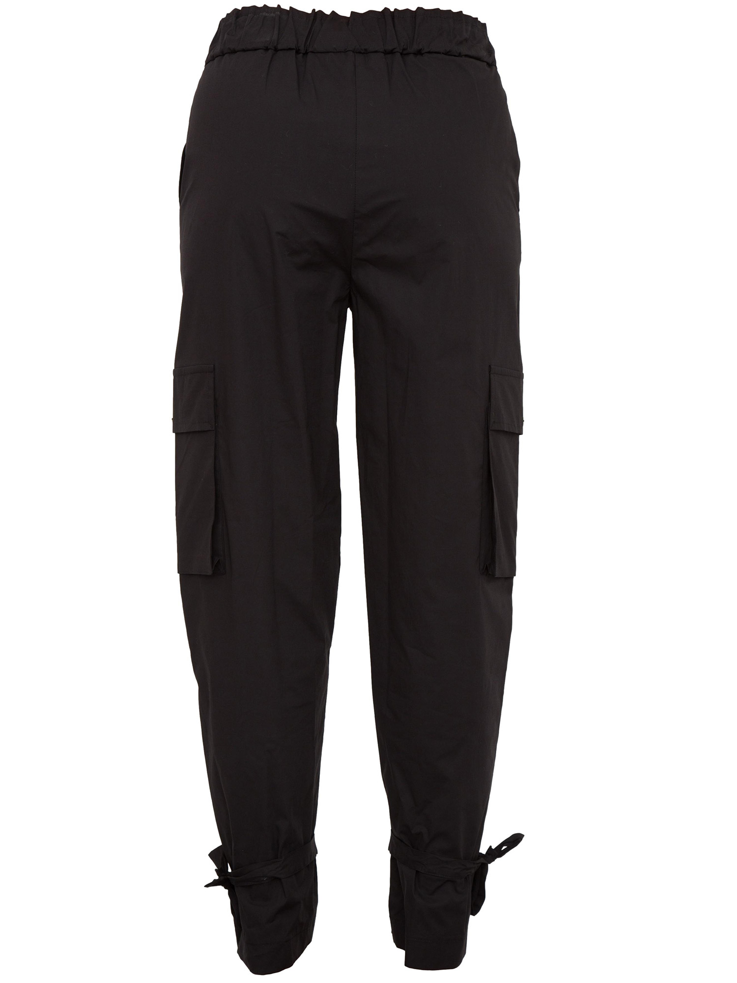 PANTALONE CASUAL TWIN SET NERO Glamour Store