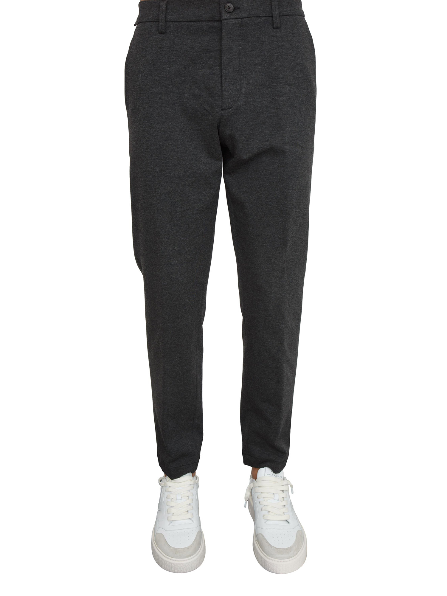 Pantaloni Siviglia uomo in jersey stretch grigio Glamour Store