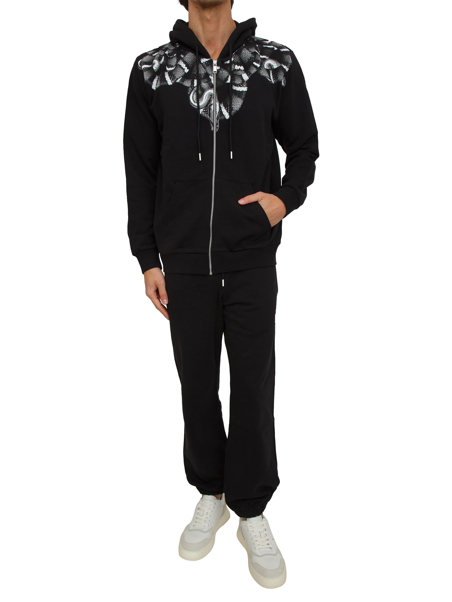 Floerns Felpa Con Cappuccio Uomo: Stampa Incrociata E Zip, Look Streetwear Comodo