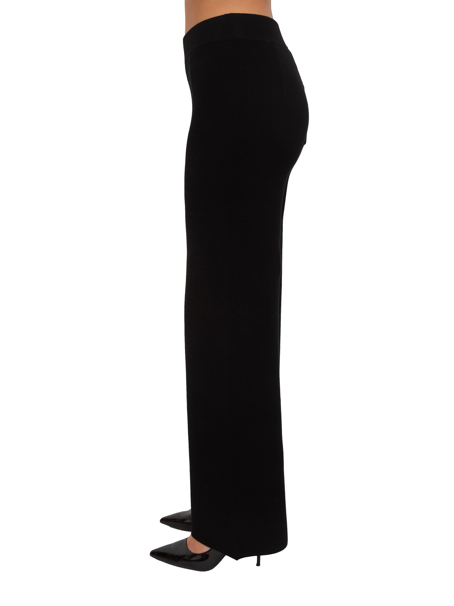 Tessuto OneOone In Viscosa Chiffon Nero Con Texture A Punti | Stoffa Per Cucire Al Metro, Larghezza 42 Pollici | Ideale Per Abbigliamento Estivo E Accessori Moda - 4