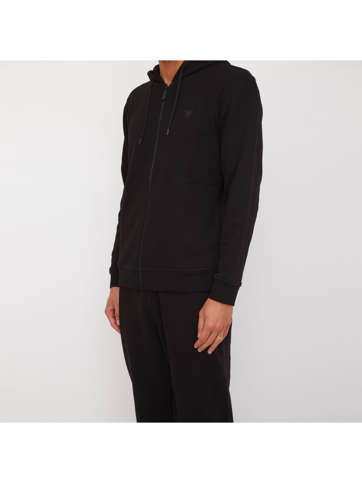 FELPA GUESS JEANS NERO Glamour Store