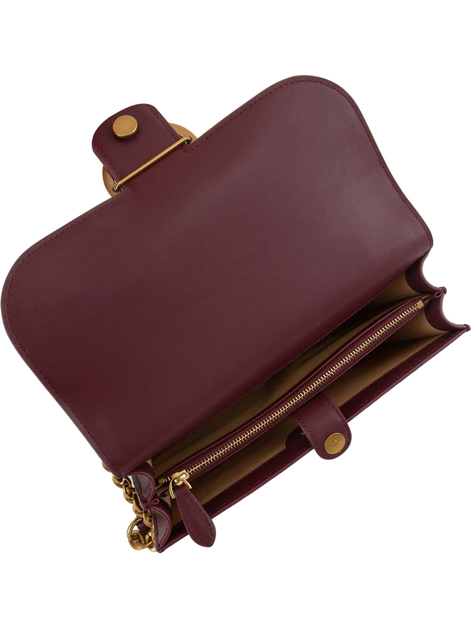 Borsa pinko bordeaux sale