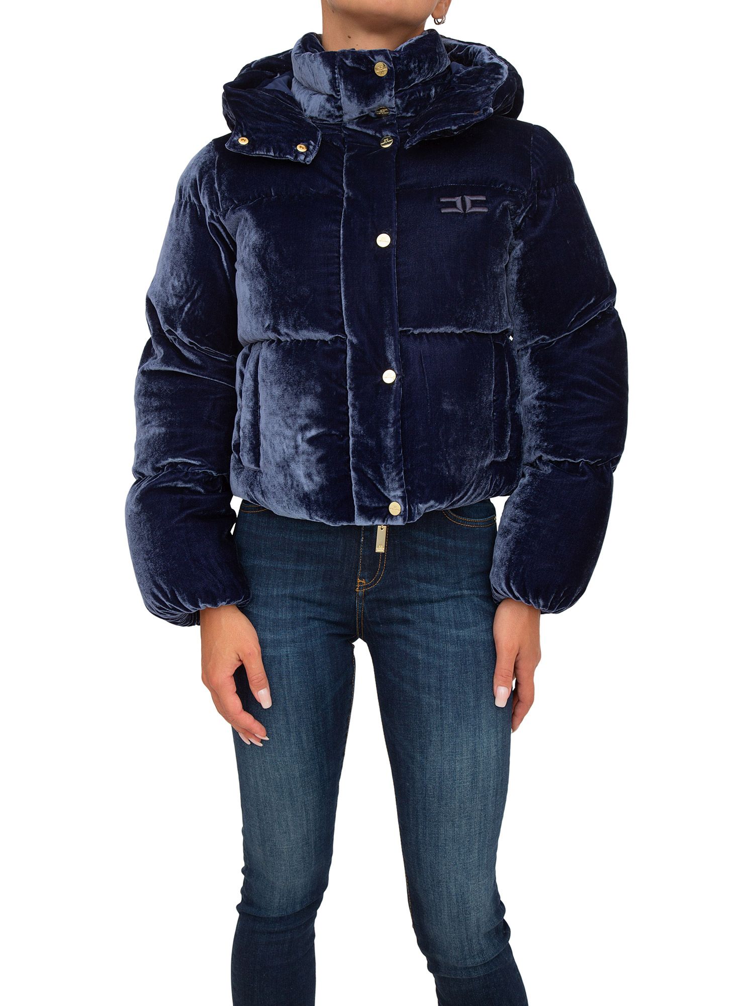GIUBBINO ELISABETTA FRANCHI BLU Glamour Store