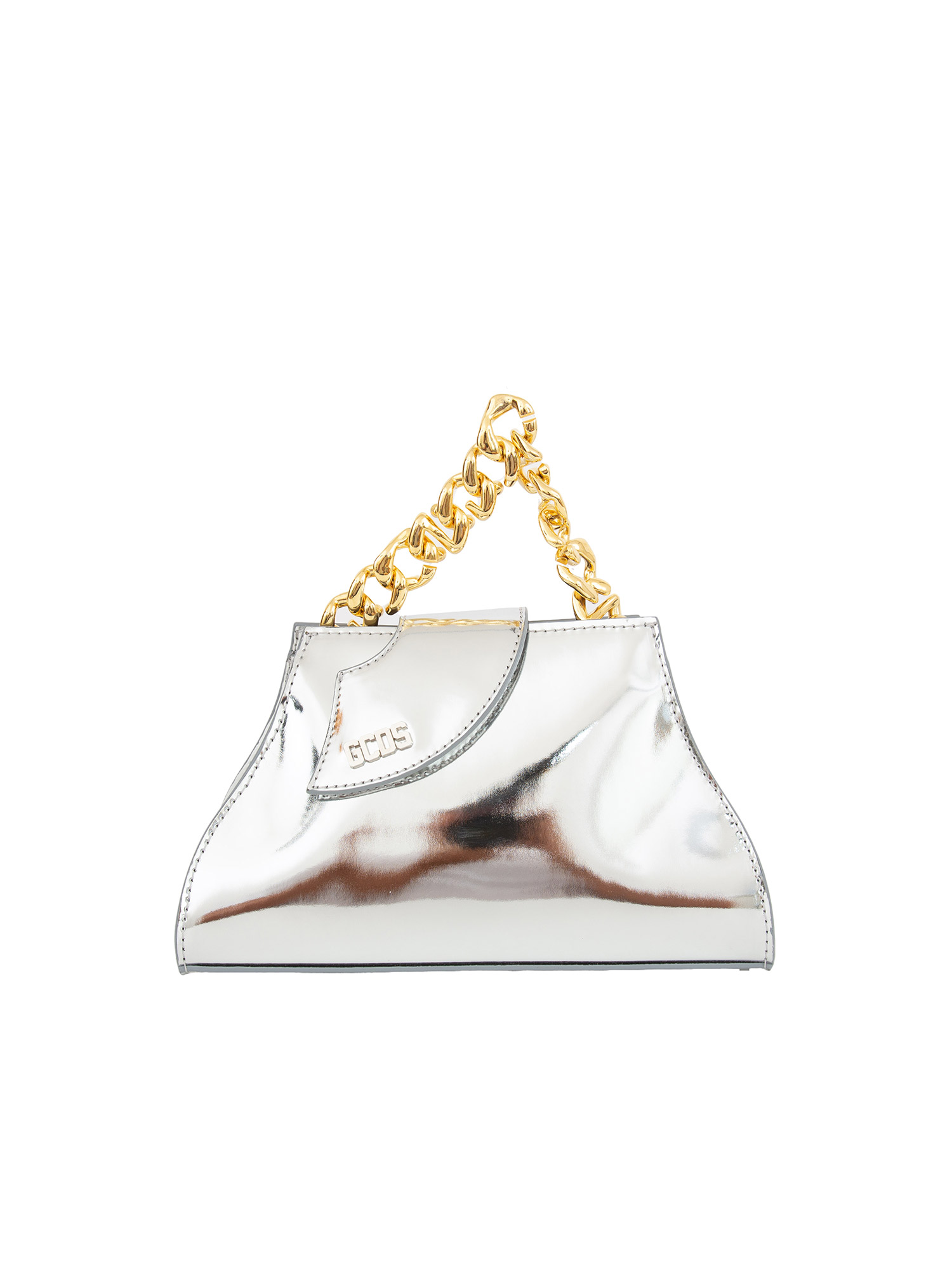 BORSA A SPALLA GCDS ARGENTO Glamour Store