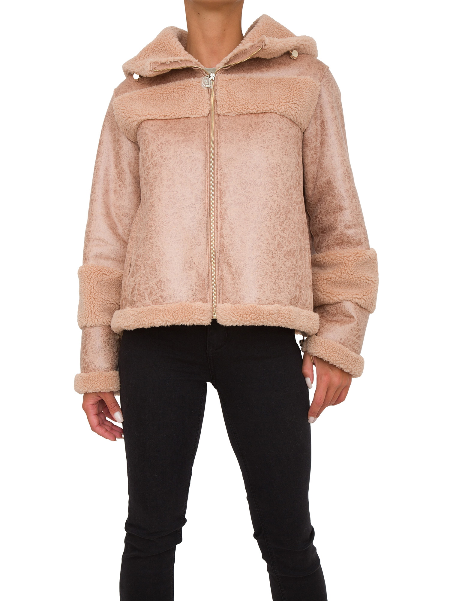 GIUBBINO SINTETICO ROSA Glamour Store