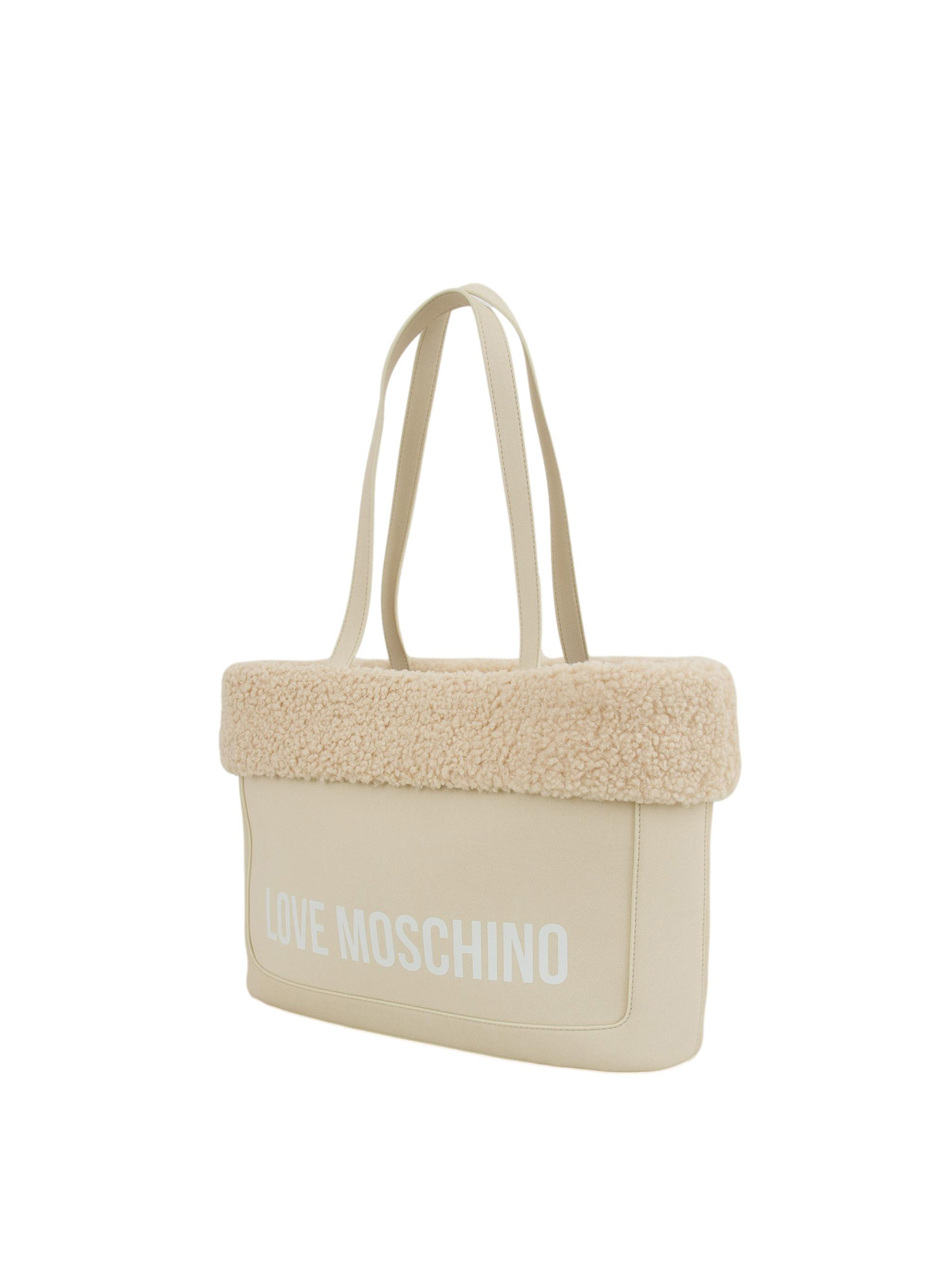 BORSA A SPALLA LOVE MOSCHINO AVORIO Glamour Store